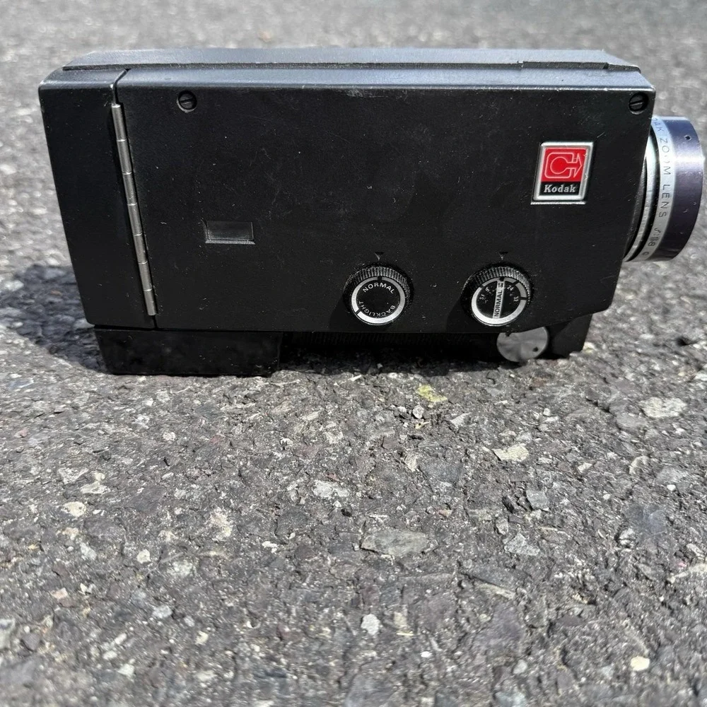 Kodak Instamatic M8 Movie Camera Zoom Lens‎  Untested No Handle